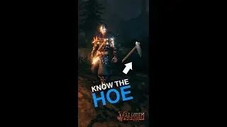 How to use the hoe in Valheim #shorts