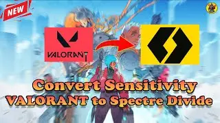 How to Convert VALORANT Sensitivity to Spectre Divide Sensitivity | @AvengerGaming71