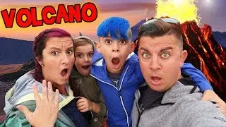 This Place Is An Active Volcano!! Family Road Trip Vlog 2 (FUNhouse Family)