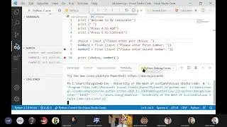 Introduction to Programming in Python - Menus