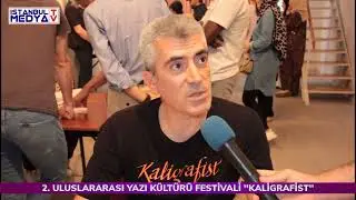 Burak &Ccedil;etiner R&ouml;portajımız - 2. Uluslararası Yazı K&uuml;lt&uuml;r&uuml; Festivali 