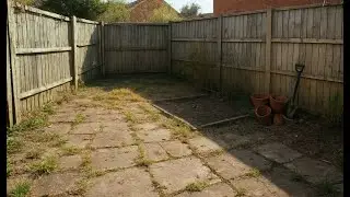 BEFORE and AFTER - Small Garden Transformation | #garden #gardenideas