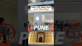 India&rsquo;s 4th Apple Store is in This City! #shorts