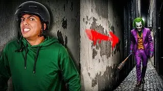 FUI PERSEGUIDO POR UM CORINGA ASSUSTADOR!