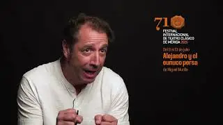Entrevista &middot; Francis Lucas es Her&aacute;clito en 'Alejandro y el eunuco persa'