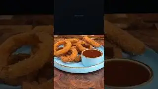 Onion Rings🍟#asmr #shorts