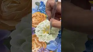 Painting a Clear Tray| CAMILLA CREATIONS #painting #camillacreations #paint #art #acrylic #painting