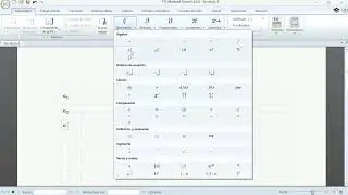 Subíndices y exponentes en MATHCAD