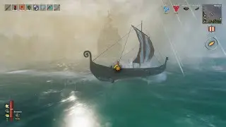 Valheim - Snapshot - Sailing into Stairs to Avoid a Balcony - Testing & Rejecting a Design