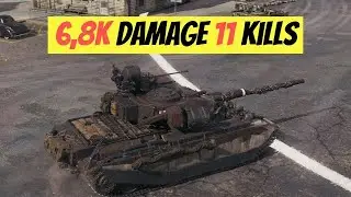 Centurion Action X 6,8K Damage 11 Kills World of Tanks