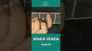 Waka -Waka| SIMPLE CHORDS  Tutorial | Shakira