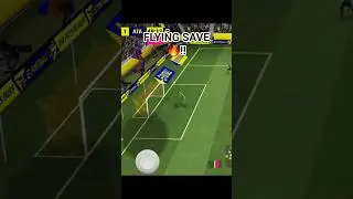 FLYING SAVE FROM GOALKEEPER 🔥‼️