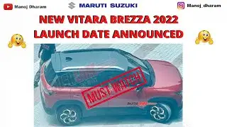 New Maruti Brezza 2022 Facelift | 2022 Brezza New model | launch date | Must Watch | Manoj Dharam