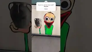 I Broke Baldi's Vase👁️👄👁️ #baldi #remake #trend #shorts #memes