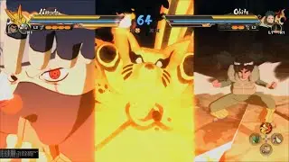 NARUTO X BORUTO Ultimate Ninja STORM CONNECTIONS - Kakashi, Guy & Naruto VS Obito & Madara