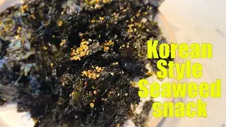 Korean seaweed snack | roasted seaweed flakes snack