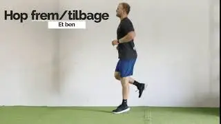 Hop frem/tilbage - Et ben