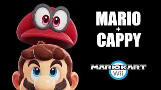 Mario with Cappy (MKWii Texture)