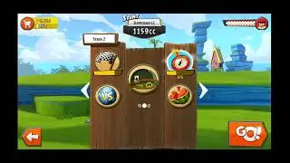 Angry birds go revolution let's play stunt game 