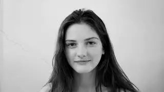 L'Officiel presents the new face Margaux Lenot  wearing Jun Ashida