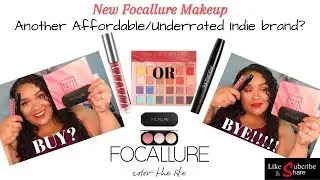 New From Focallure|Underrated Makeup Brand|Best|Worst|Try on & Review|Worth it?