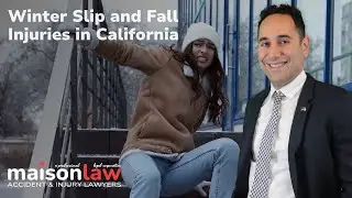 Winter slip and fall injuries in California