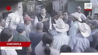 Se desborda arroyo en Chicontla, comunidad de Jolalpan