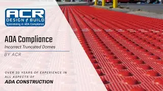 ADA Compliance | Incorrect Truncated Domes