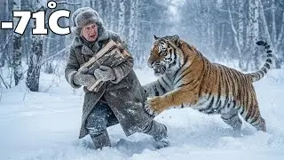 Cliffside Survival: 90-Year-Old Widow’s Heart-Pounding Escape From Hungry Tigers | Yakutia Survival