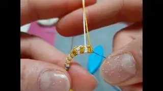 over-under treble tatting