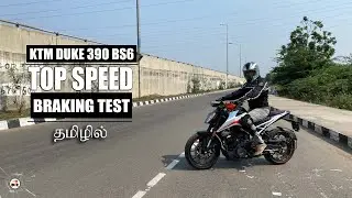 2021 KTM Duke 390 BS6 Hard Ride video in தமிழில் | pocket rocket | B4Choose