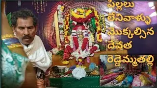 100% సంతానం కలగాలంటే రెడ్డెమ్మ తల్లికి పూజ చేయండి| reddemma hills|gurramkonda|reddemma konda|history