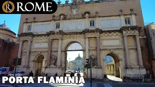 Рим Италия ➧ Порта Фламиния - Пьяццале Фламинио с субтитрами ➧ Рим youtube