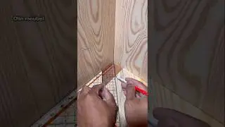 How to measure the position of wooden corner #diy #woodworking #working #tips #ideas #carpentry #art