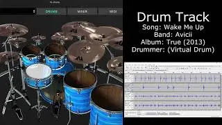 Wake Me Up (Avicii) • Drum Track