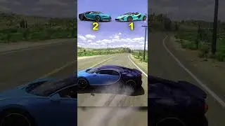 BUGATTI CHIRON vs Lamborghini Si&aacute;n Roadster