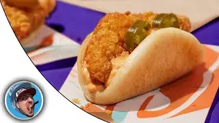 Taco Bell's Crispy Chicken Sandwich Taco! - Food Review!