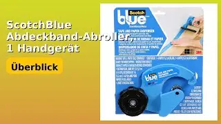 BEWERTUNG (2025): ScotchBlue Abdeckband-Abroller, 1 Handger&auml;t. WESENTLICHE Einzelheiten