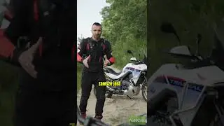 Jaki motocykl w lekki teren? 😜 Transalp, czy Hornet? 😆 #motocykl #transalp #motocykle