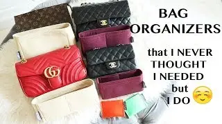 BAG ORGANIZERS REVIEW | SAMORGA | for CHANEL, GUCCI, LOUIS VUITTON