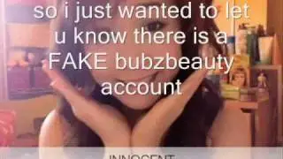 bubzbeauty AND bubbiosity fake account?