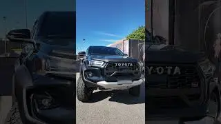 Toyota Hilux with KMC GRS wheels and Nitto R. Grapplers #shorts #toyota #hilux #tyres #australia