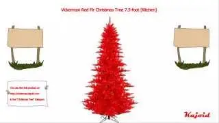 Vickerman Red Fir Christmas Tree 7,5 foot [Kitchen]