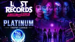 Lost Records: Bloom & Rage platinum trophy