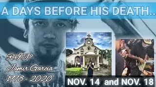 RIP: JAMIR GARCIA, of SLAPSHOCK || 12/14/19 Photo || 12/18/20 Video || Before his death.