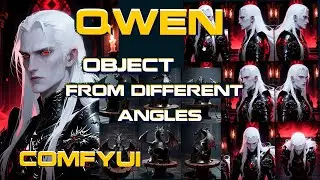 Qwen / Object from different angles / Qwen_Edit_2509 / ComfyUI / Workflow
