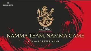 Namma Team, Namma Game || RCB Song || Royal Challengers Bangalore Song || IPL 2025 || By BLACK BAND