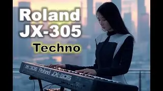 Roland JX-305 1998 Groove Synth Techno Demo
