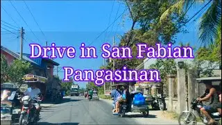 San Fabian Drive in Pangasinan Streets in the philippines