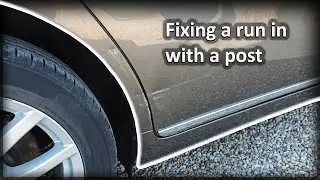 Polishing a pretty deep scratch! | PowerGo Detailing